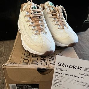 Nike -Air Max 95 Cork in Sesame/Wheat size 6